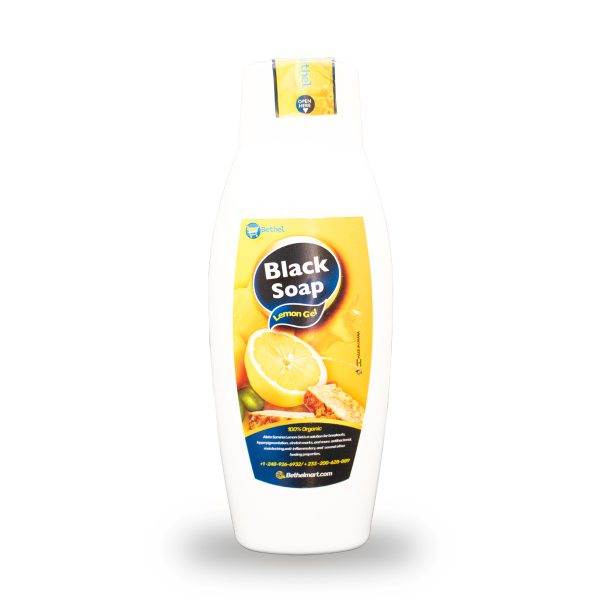 Bethel Black Soap Lemon Shower Gel