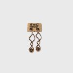 SG Gold Ball Earring